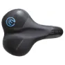 Brn Memory Foam Donna Sattel, Black, 195mm