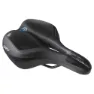 Brn Memory Foam Flow Donna Sattel, Black, 180mm
