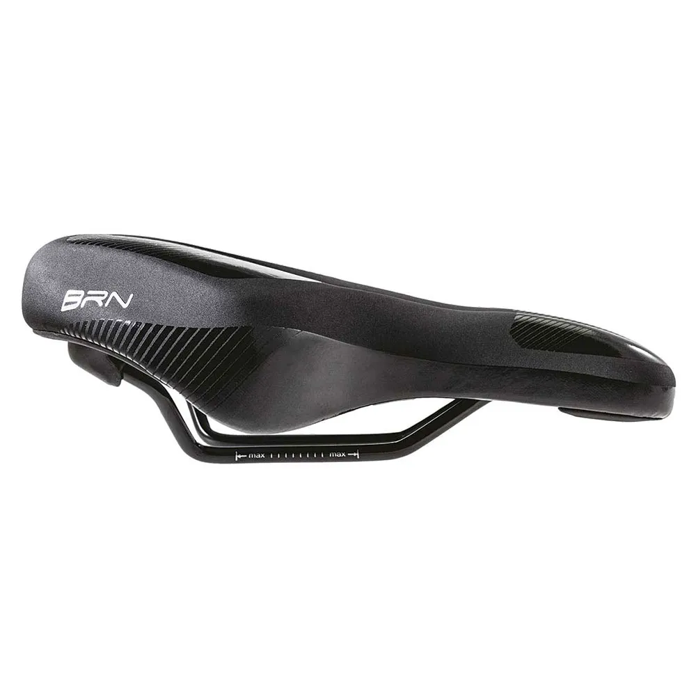 Brn Memory Foam Flow Donna Sattel, Black, 180mm Brn Memory Foam Flow Donna Sattel, Black, 180mm