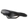 Brn Memory Foam Flow Donna Sattel, Black, 180mm