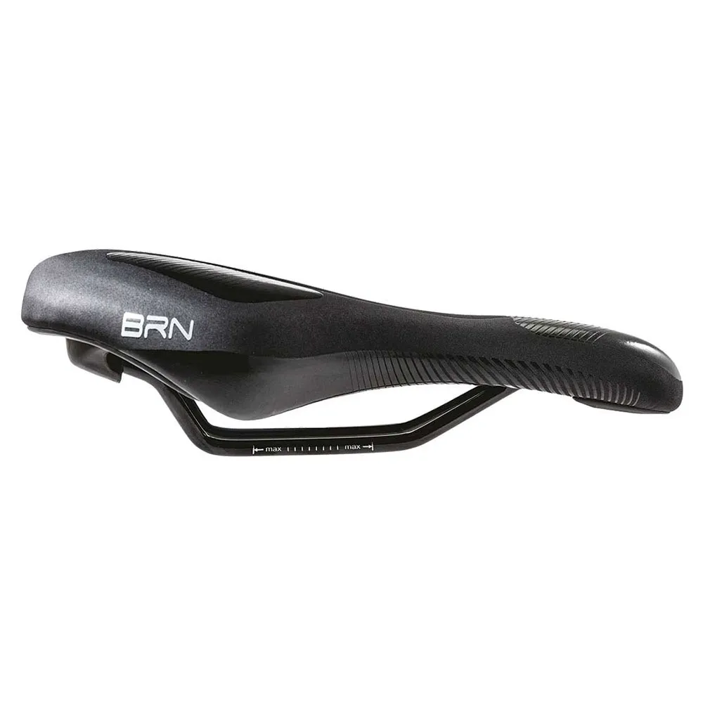 Brn Memory Foam Flow Sport Sattel, Black, 170mm Brn Memory Foam Flow Sport Sattel, Black, 170mm