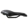 Brn Memory Foam Sattel, Black, 175mm