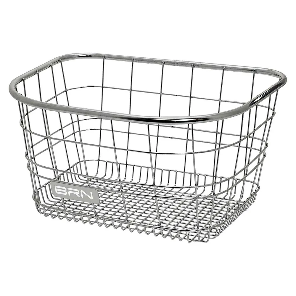 Brn Metal Frontkorb, Silver, One Size Brn Metal Frontkorb, Silver, One Size