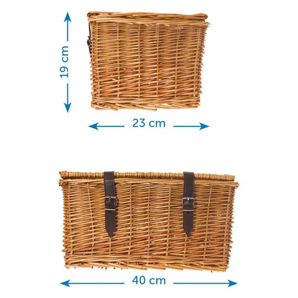 Brn Mini Natural Lid Korb, Brown, One Size