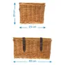 Brn Mini Natural Lid Korb, Brown, One Size