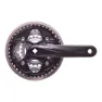 Brn Mtb Kurbelgarnitur, Black, 170mm, 24/34-42t