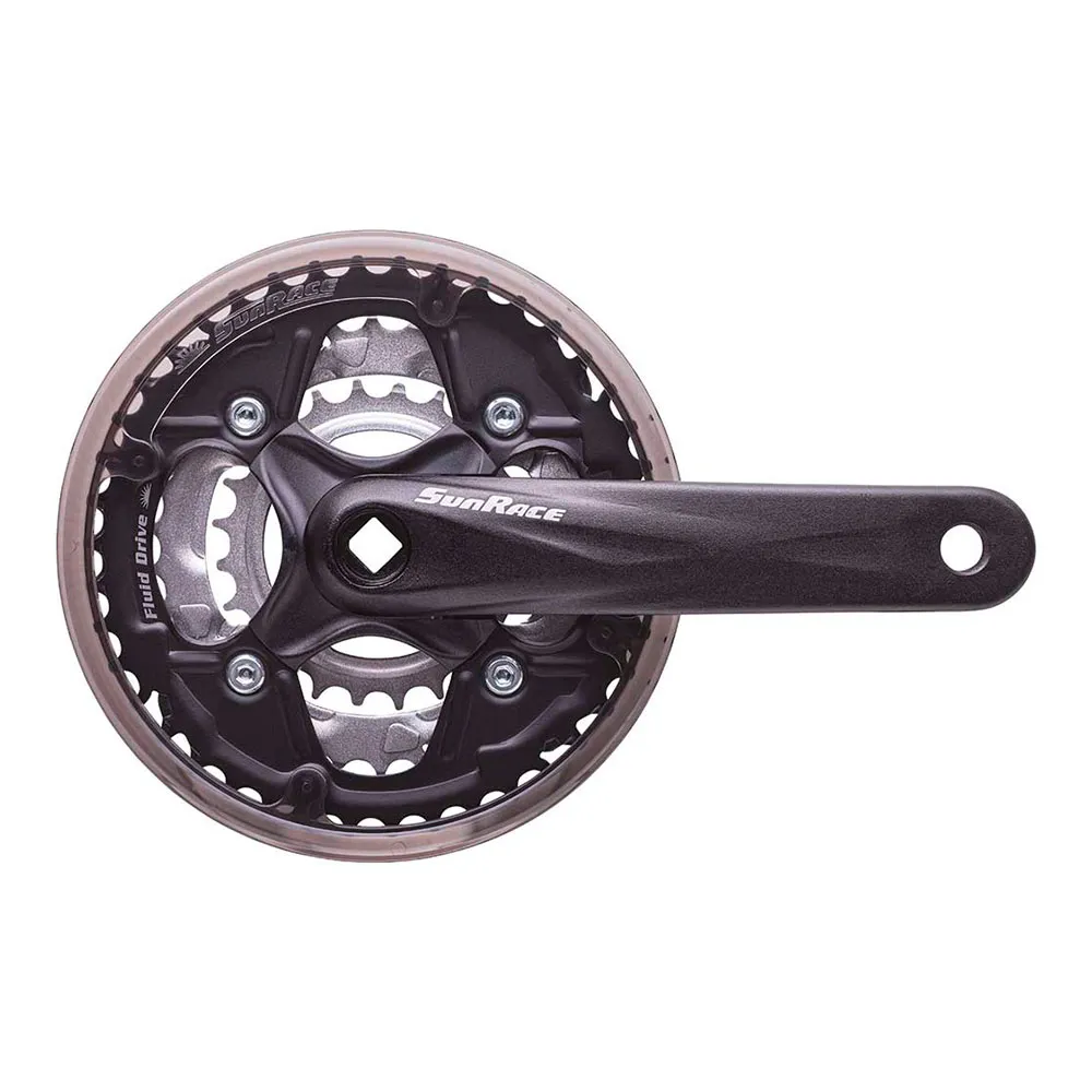 Brn Mtb Kurbelgarnitur, Black, 170mm, 24/34-42t Brn Mtb Kurbelgarnitur, Black, 170mm, 24/34-42t
