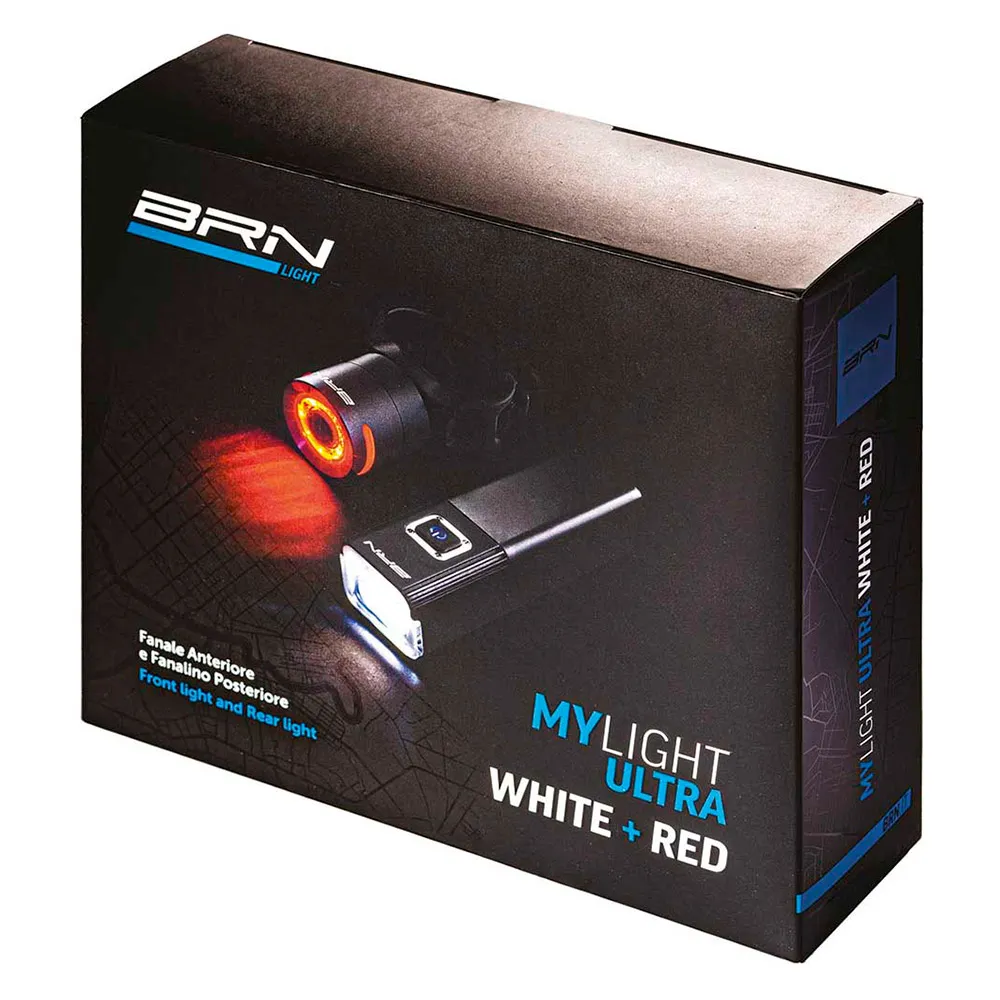 Brn My Ultra Lichtset, Black / white / red, One Size Brn My Ultra Lichtset, Black / white / red, One Size