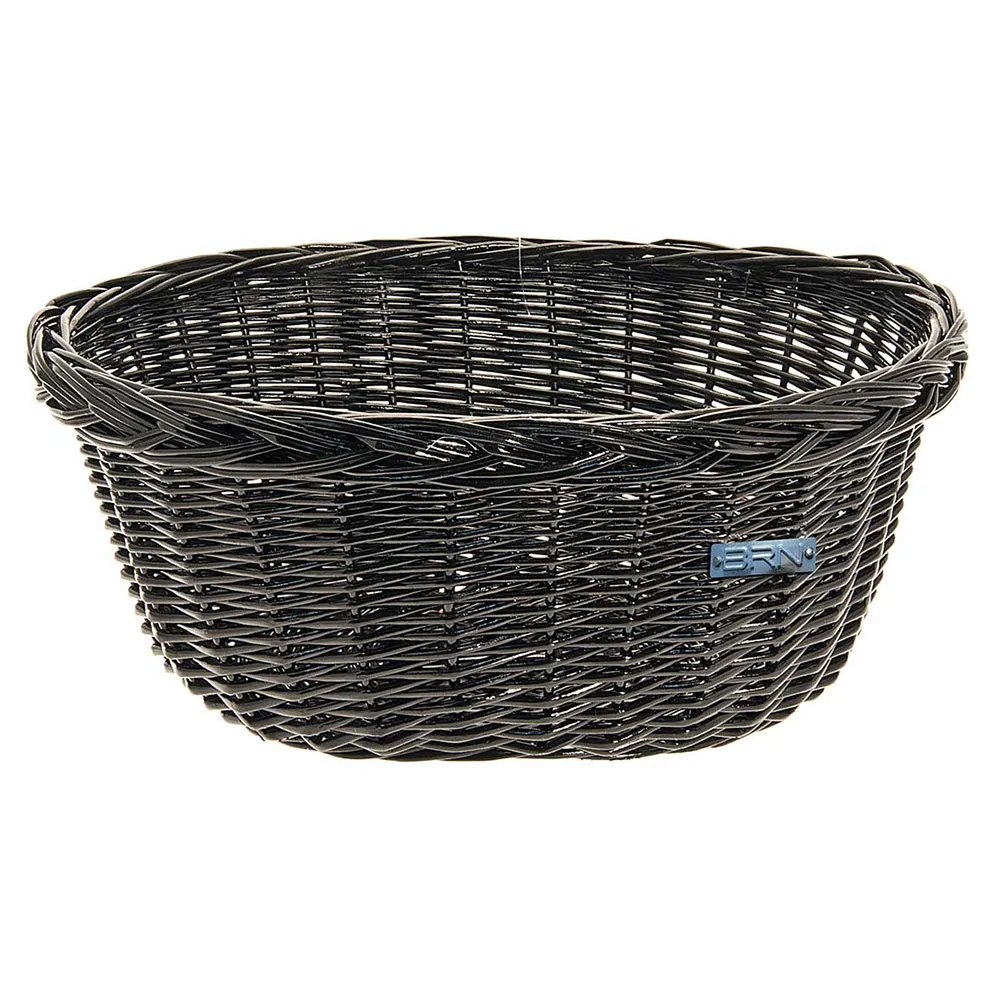 Brn Olanda In Vimini Korb, Black, One Size