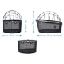 Brn Puppy Korb, Black, One Size
