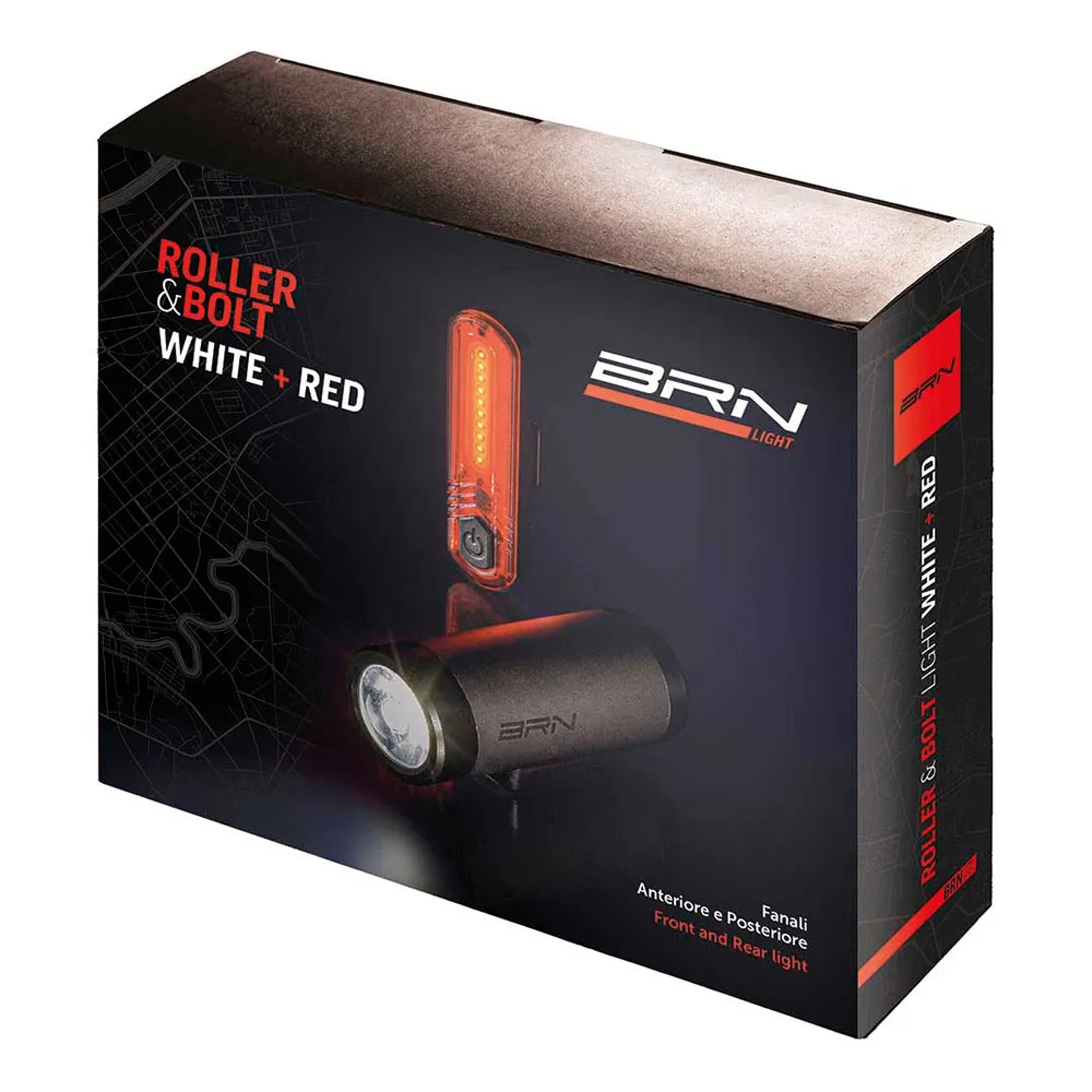 Brn Roller + Bolt Lichtset, Black, One Size Brn Roller + Bolt Lichtset, Black, One Size