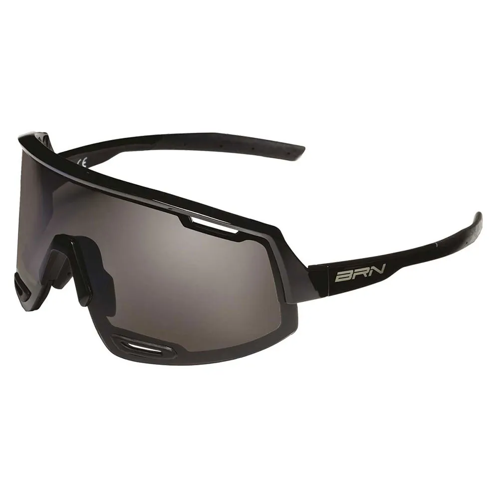 Brn Rx Wide Sonnenbrille, Black, Black Mirror/CAT3 Brn Rx Wide Sonnenbrille, Black, Black Mirror/CAT3