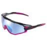 Black / fluo fuchsia