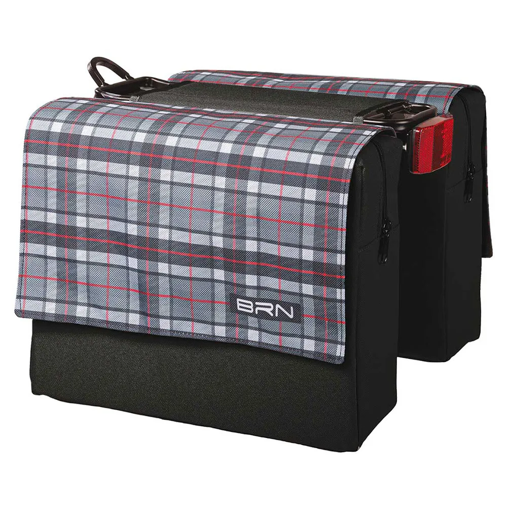 Brn Scottish Fahrradtaschen 22l, Black / multicolor, One Size Brn Scottish Fahrradtaschen 22l, Black / multicolor, One Size