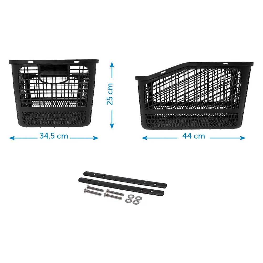Brn Shopper Hinterer Korb, Black, One Size Brn Shopper Hinterer Korb, Black, One Size