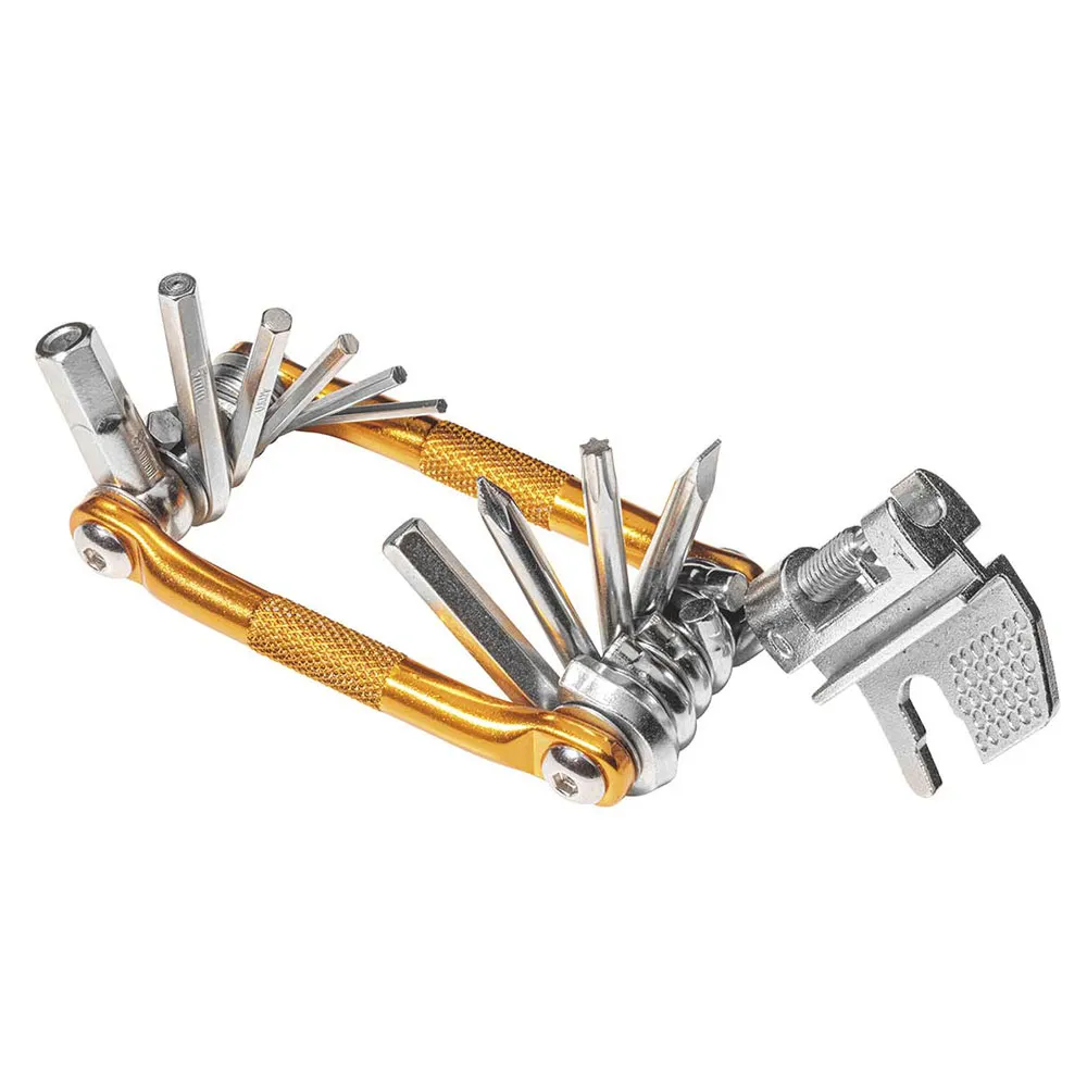 Brn Smart Tool 17 Functions Gold Multitool, Gold, One Size Brn Smart Tool 17 Functions Gold Multitool, Gold, One Size