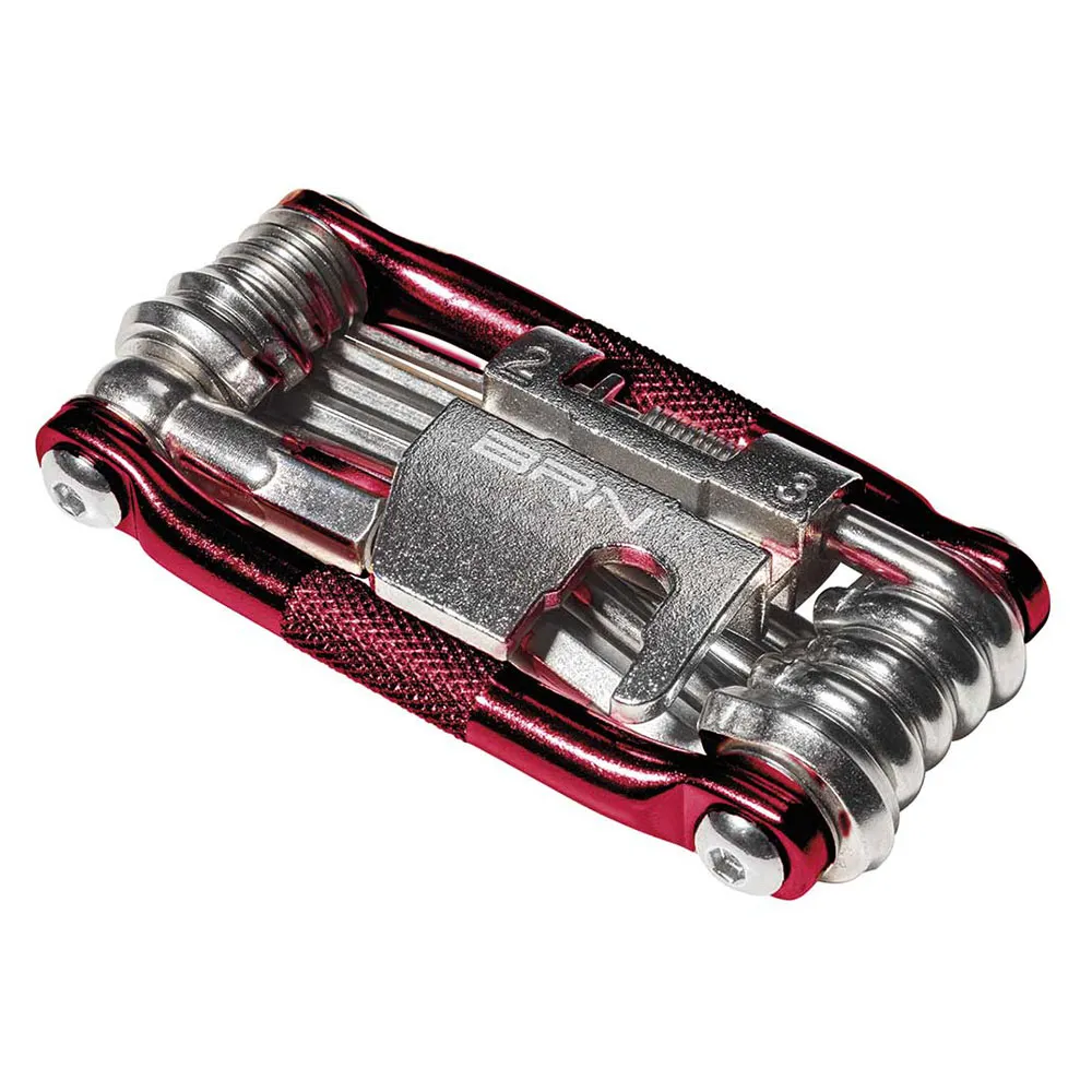 Brn Smart Tool 17 Functions Red Multitool, Red, One Size Brn Smart Tool 17 Functions Red Multitool, Red, One Size