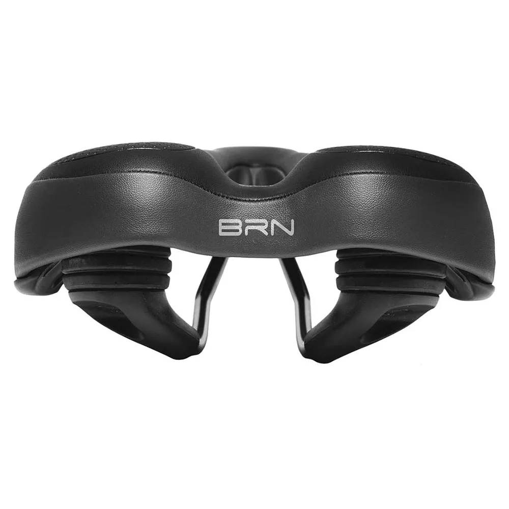 Brn Soft Gel Relax Sattel, Black / black, 175mm Brn Soft Gel Relax Sattel, Black / black, 175mm
