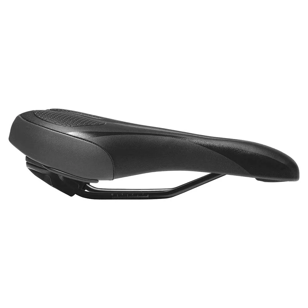 Brn Soft Gel Relax Sattel, Black / black, 175mm Brn Soft Gel Relax Sattel, Black / black, 175mm