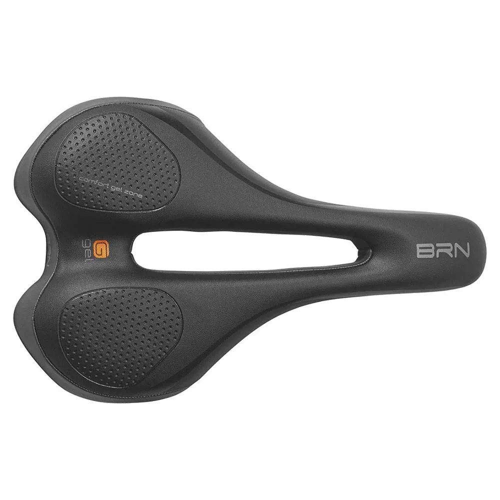 Brn Soft Gel Sport Relax Sattel, Black, 155mm Brn Soft Gel Sport Relax Sattel, Black, 155mm