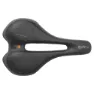 Brn Soft Gel Sport Relax Sattel, Black, 155mm