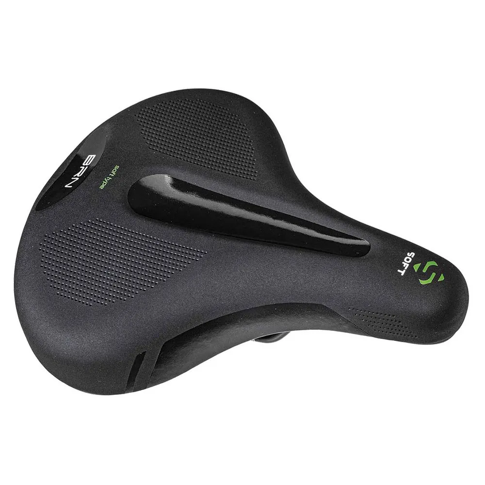 Brn Soft Relax Sattel, Black, 215mm Brn Soft Relax Sattel, Black, 215mm