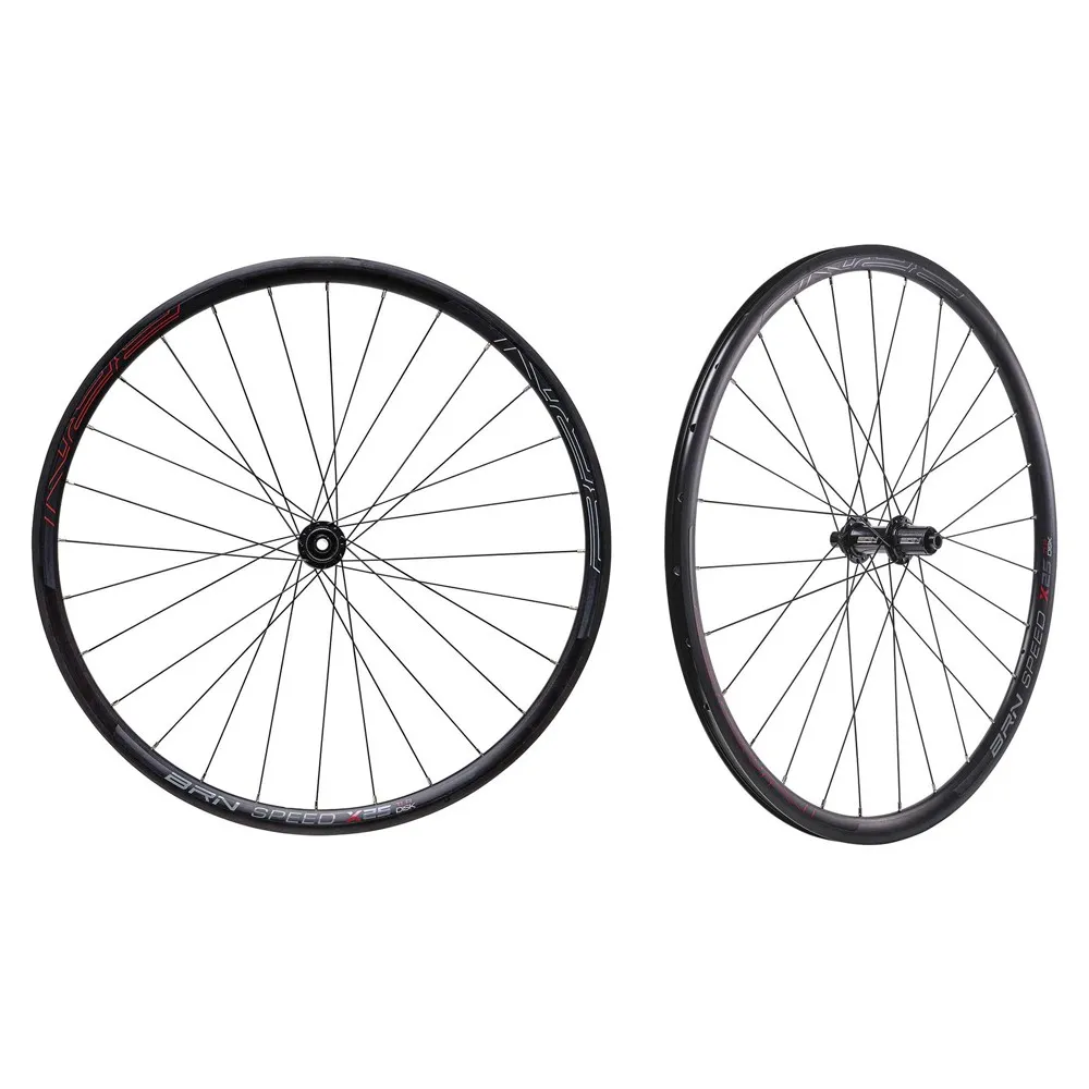 Brn Speed 11s Cl Disc Tubeless Rennrad Laufradsatz, Black, 12 x 100/12 x 142mm, Shimano/Sram HG Brn Speed 11s Cl Disc Tubeless Rennrad Laufradsatz, Black, 12 x 100/12 x 142mm, Shimano/Sram HG