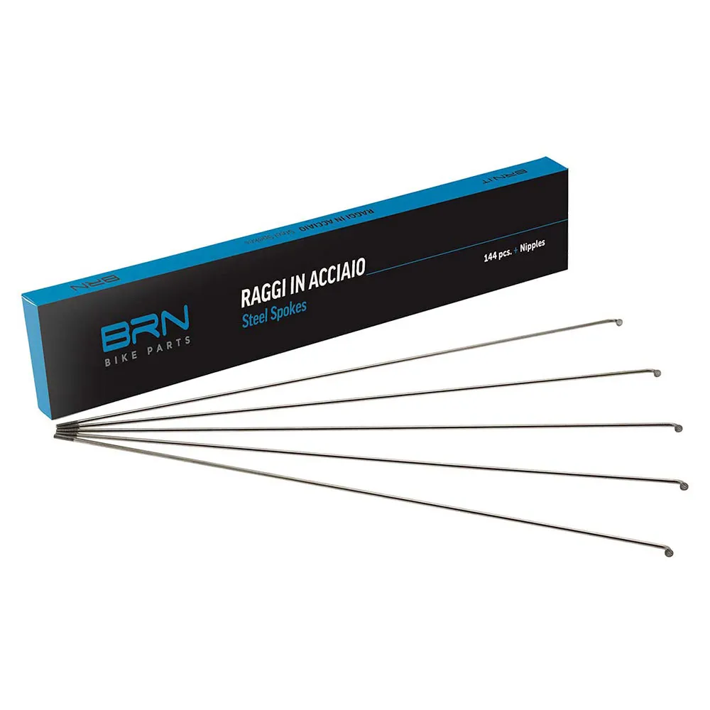 Brn Steel 2 Mm Speichen 144 Einheiten Brn Steel 2 Mm Speichen 144 Einheiten