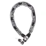 Brn Strong Kettenschloss, Black / reflective, 6 x 900mm