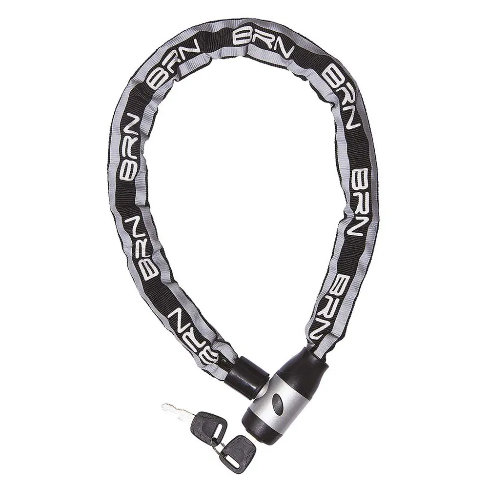 Brn Strong Kettenschloss, Black / reflective, 6 x 900mm Brn Strong Kettenschloss, Black / reflective, 6 x 900mm