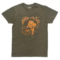 Brn To Ride Lion Kurzarm-t-shirt Brn To Ride Lion Kurzarm-t-shirt
