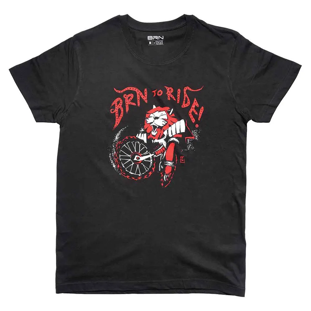 Brn To Ride Lion Kurzarm-t-shirt Brn To Ride Lion Kurzarm-t-shirt