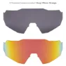 Brn Tr100 Polarisierte Sonnenbrille, Black, Blue Mirror/CAT3