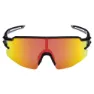 Brn Tr200 Polarisierte Sonnenbrille, Black, Blue Mirror/CAT3