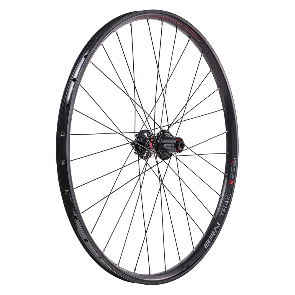Brn Trail Boost 27.5´´ 11s Tubeless Mtb Hinterrad, Black, 12 x 135/142mm, Shimano/Sram HG