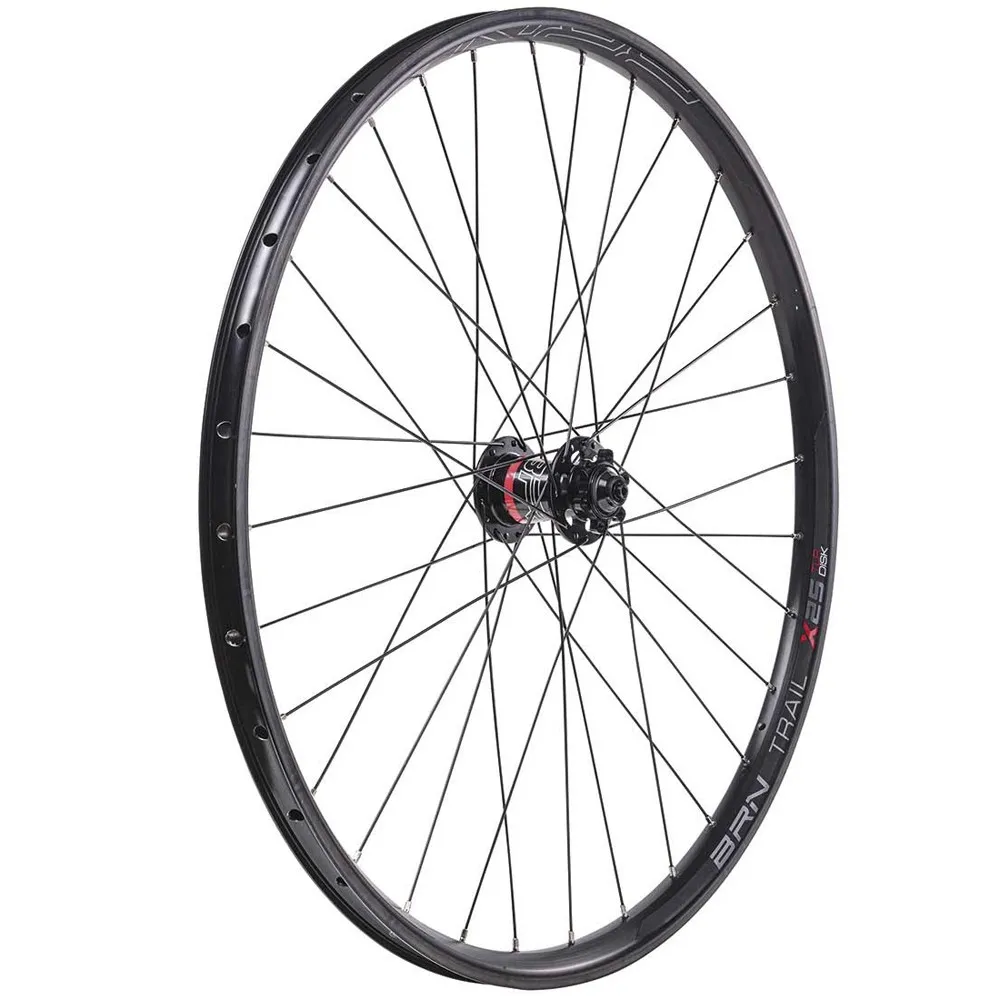 Brn Trail X25 27.5´´ 8/11s Tubeless Mtb-laufradsatz, Black, 12 x 100/12 x 135/142mm, Shimano/Sram HG Brn Trail X25 27.5´´ 8/11s Tubeless Mtb-laufradsatz, Black, 12 x 100/12 x 135/142mm, Shimano/Sram HG