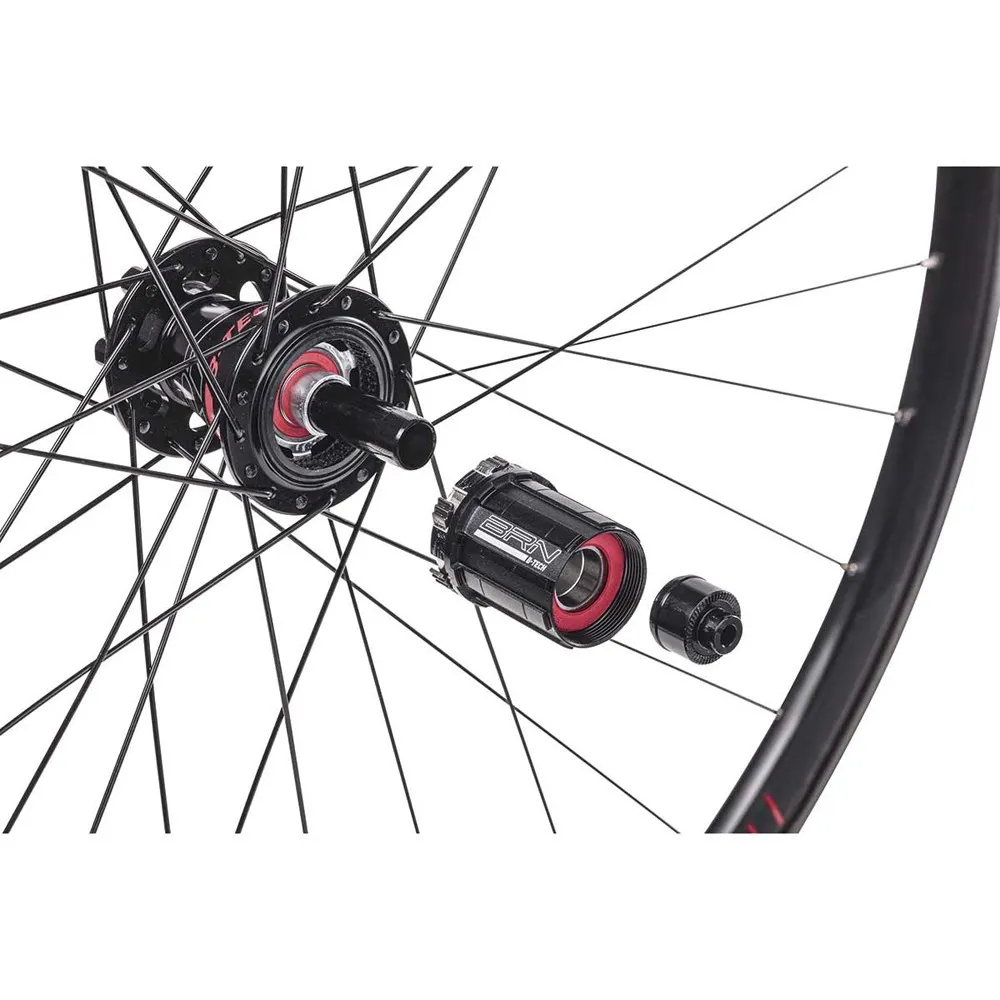 Brn Trail X25 29´´ 11s Tubeless Mtb-laufradsatz, Black, 12 x 100/12 x 135/142mm, Shimano/Sram HG Brn Trail X25 29´´ 11s Tubeless Mtb-laufradsatz, Black, 12 x 100/12 x 135/142mm, Shimano/Sram HG