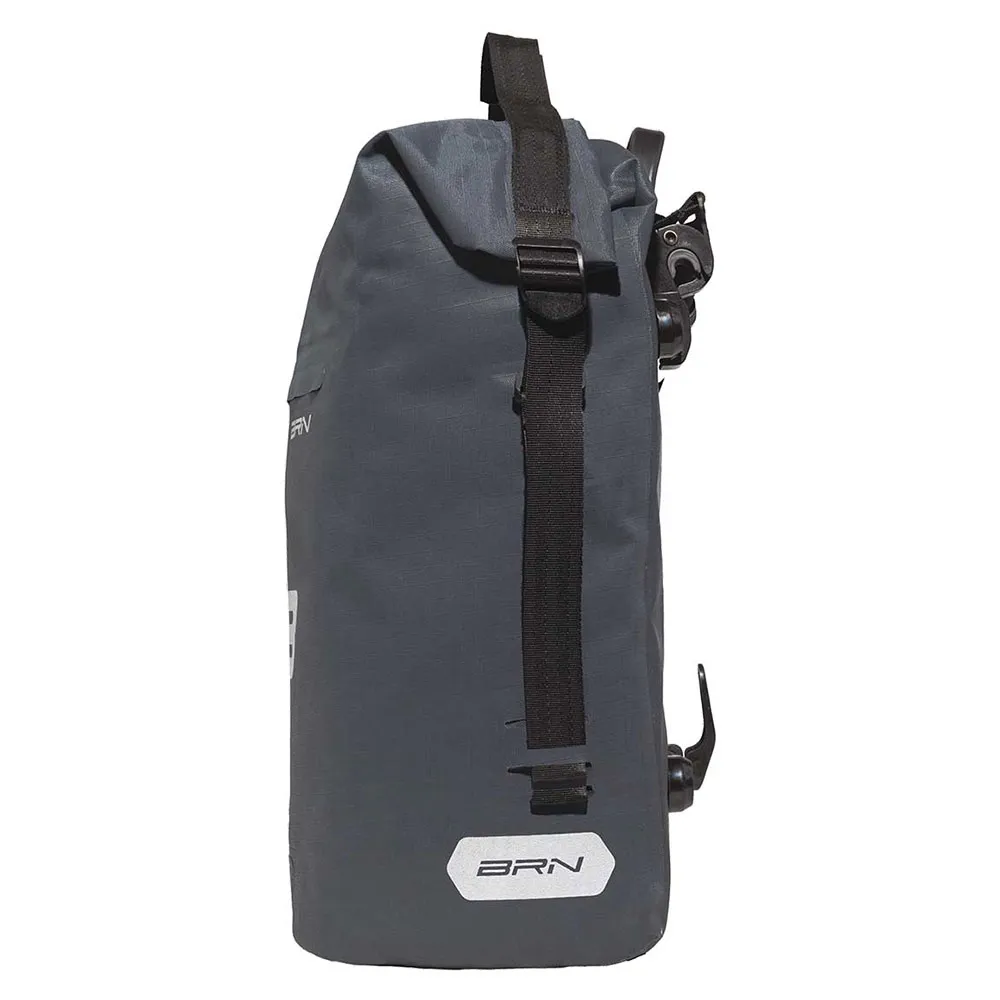 Brn Travel Front Fahrradtasche 20l, Grey, One Size Brn Travel Front Fahrradtasche 20l, Grey, One Size