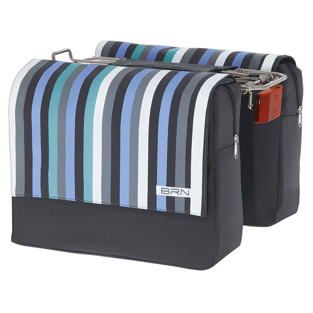 Brn Trendy Stripes Fahrradtaschen 22l Brn Trendy Stripes Fahrradtaschen 22l
