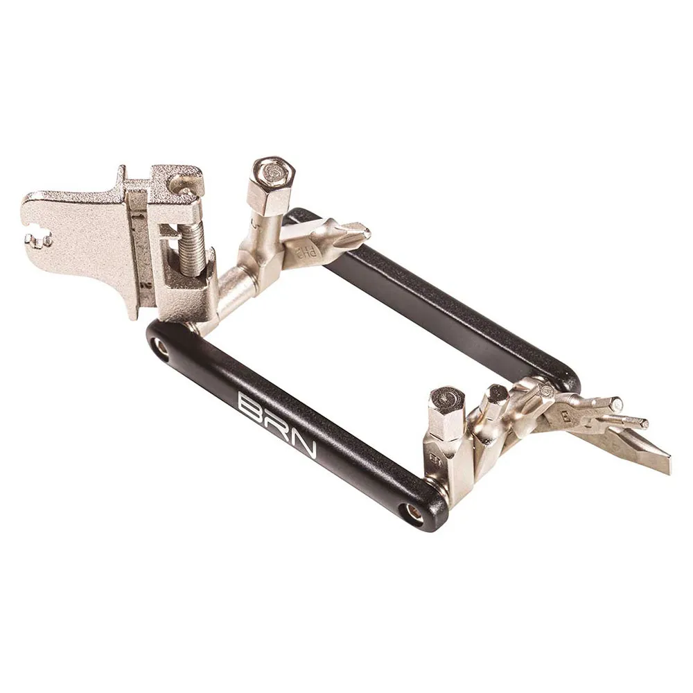 Brn Ultra 15 Functions Multitool, Silver, One Size Brn Ultra 15 Functions Multitool, Silver, One Size
