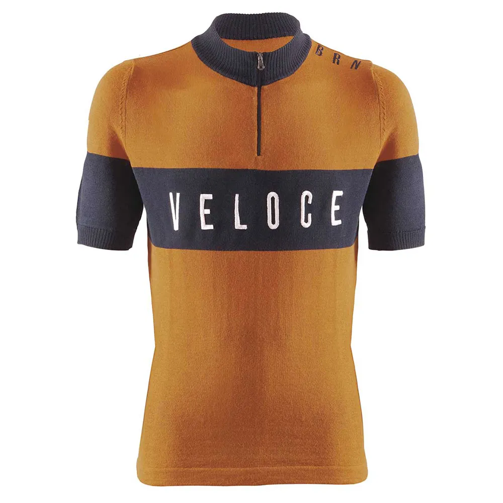 Brn Veloce Vintage Kurzarm-radtrikot Brn Veloce Vintage Kurzarm-radtrikot