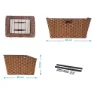 Brn Vintage Eco Leather Korb