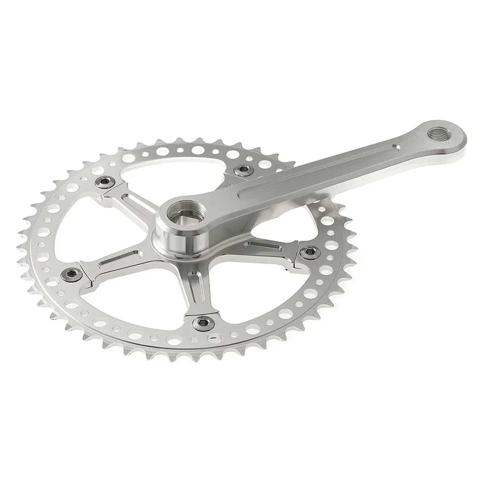 Brn Vintage Fixed Kurbelgarnitur, Silver, 170mm, 48t Brn Vintage Fixed Kurbelgarnitur, Silver, 170mm, 48t