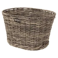 Brn Vintage Oval Eco Rattan Korb