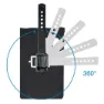 Brn Wp Handyhülle, Black, M