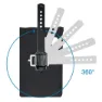 Brn Wp Handyhülle, Black, M