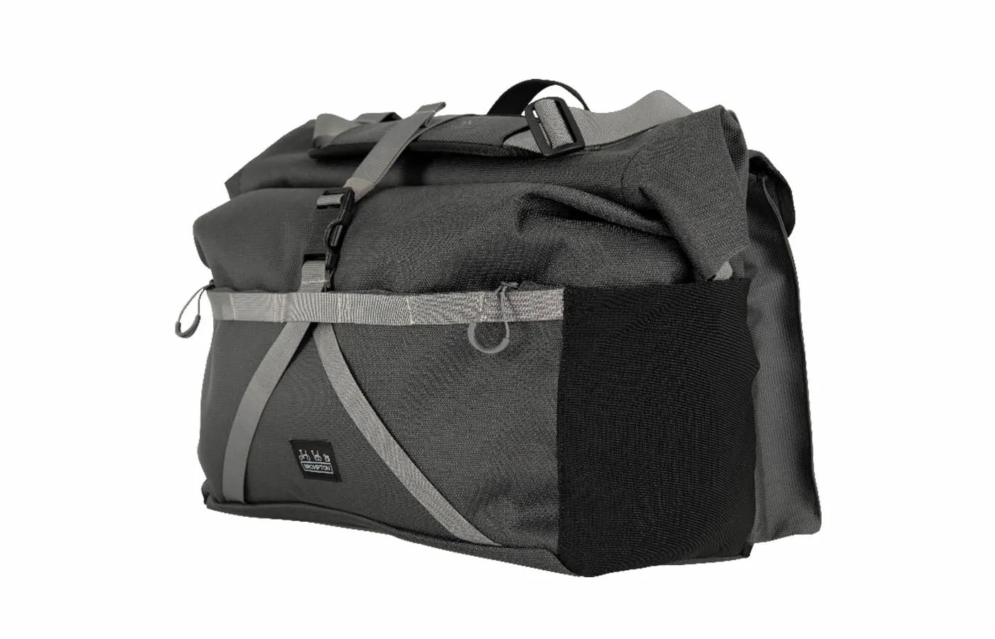 Brompton Borough Roll Top Bag Large, Grau, L Brompton Borough Roll Top Bag Large, Grau, L