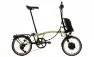 Brompton C-Line Electric 300Wh 12K Faltrad, Grün, Unisize