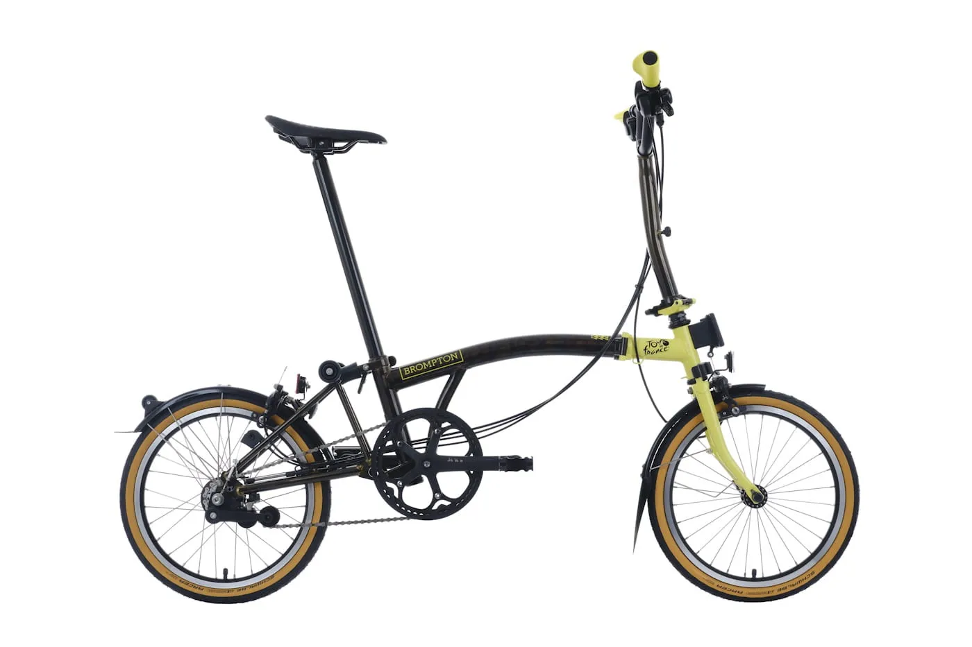 Brompton C Line Explore Typ M 6K, Gelb,schwarz, Unisize Brompton C Line Explore Typ M 6K, Gelb,schwarz, Unisize