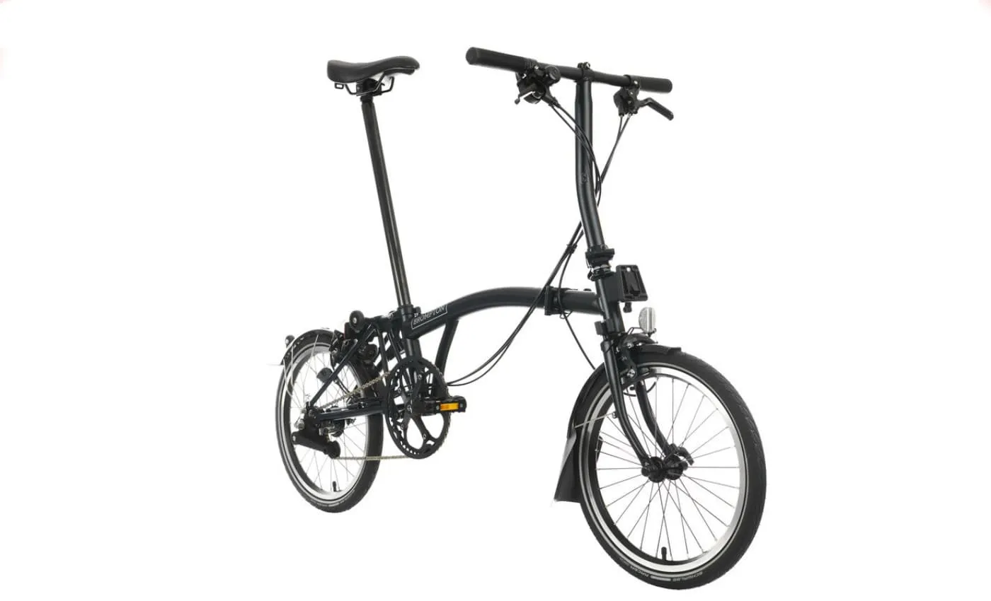 Brompton C-Line Urban - Typ S - Faltrad, Schwarz, Unisize Brompton C-Line Urban - Typ S - Faltrad, Schwarz, Unisize